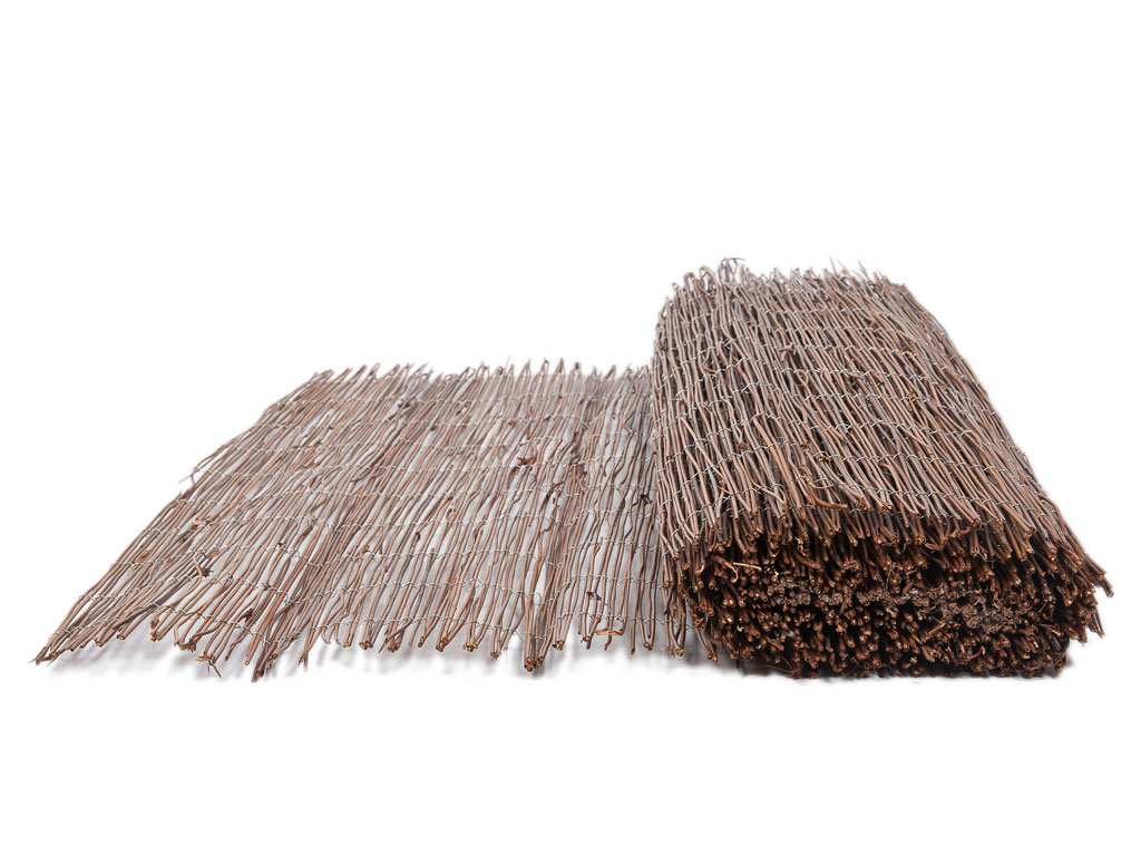 Privacy Mat Fern Screen Fencing Dark Reed Screening Black Fern Fence