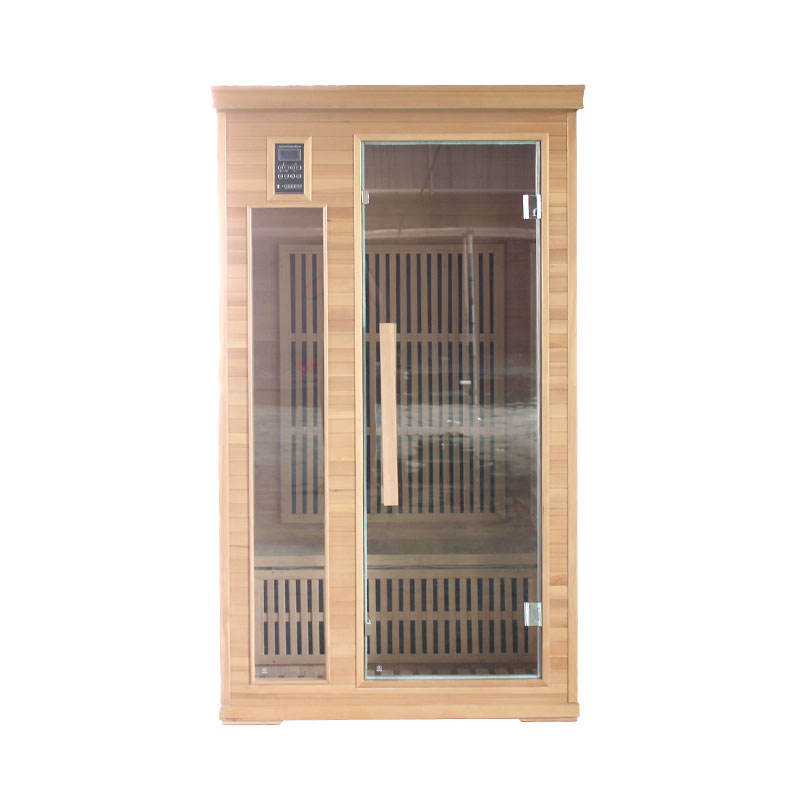 Деревянная сауна на 2 персоны из канадского красного кедра