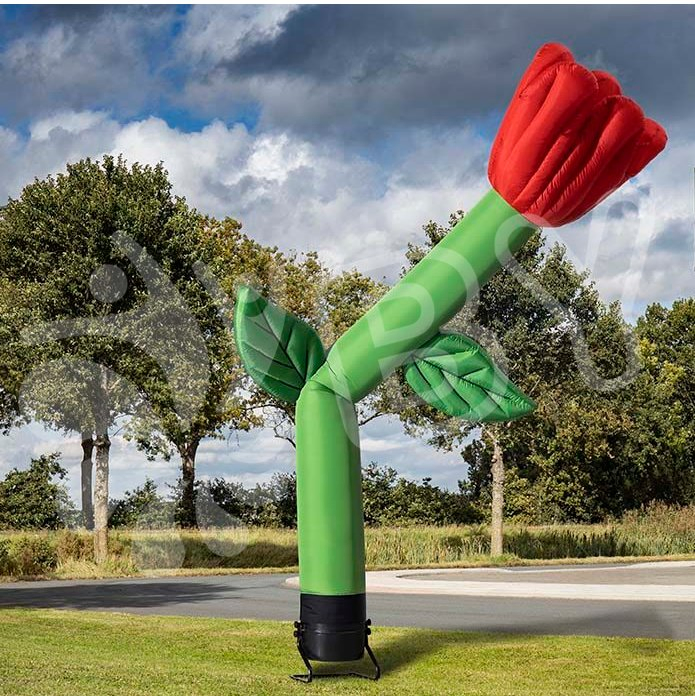 Hot Sale Outdoor Customized Inflatable Flower Air Dancer for Advertising