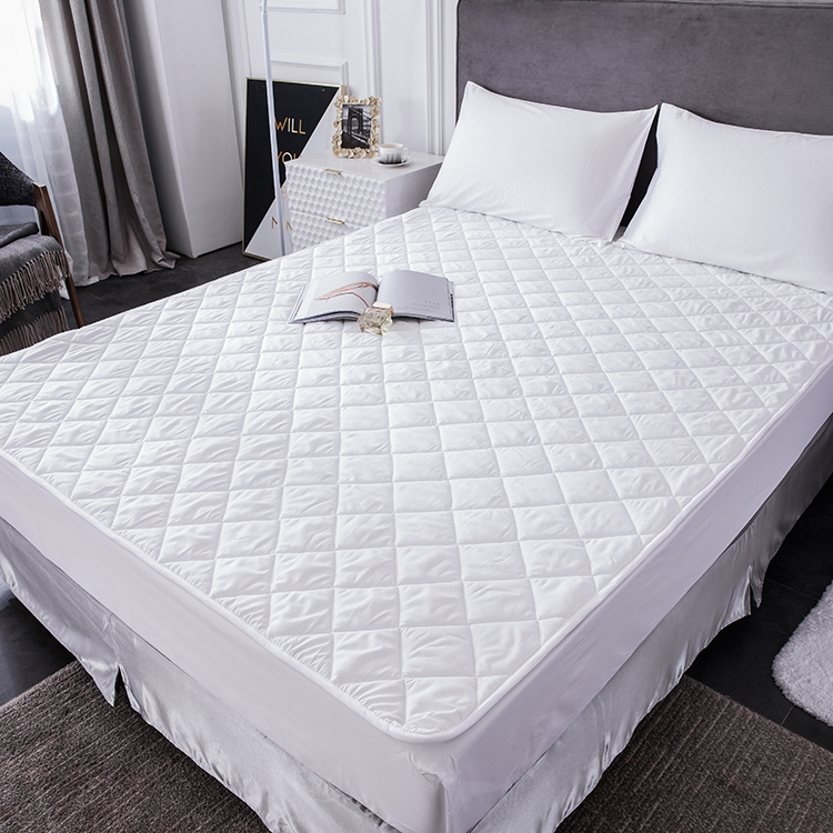 Hotel Room Quilted Fitted Mattress Protector/Mattress Pad