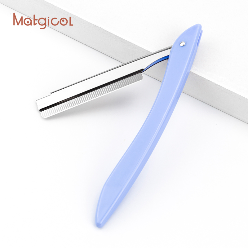 Precision Facial Hair Trimmer with Dual Razor Blade Technology