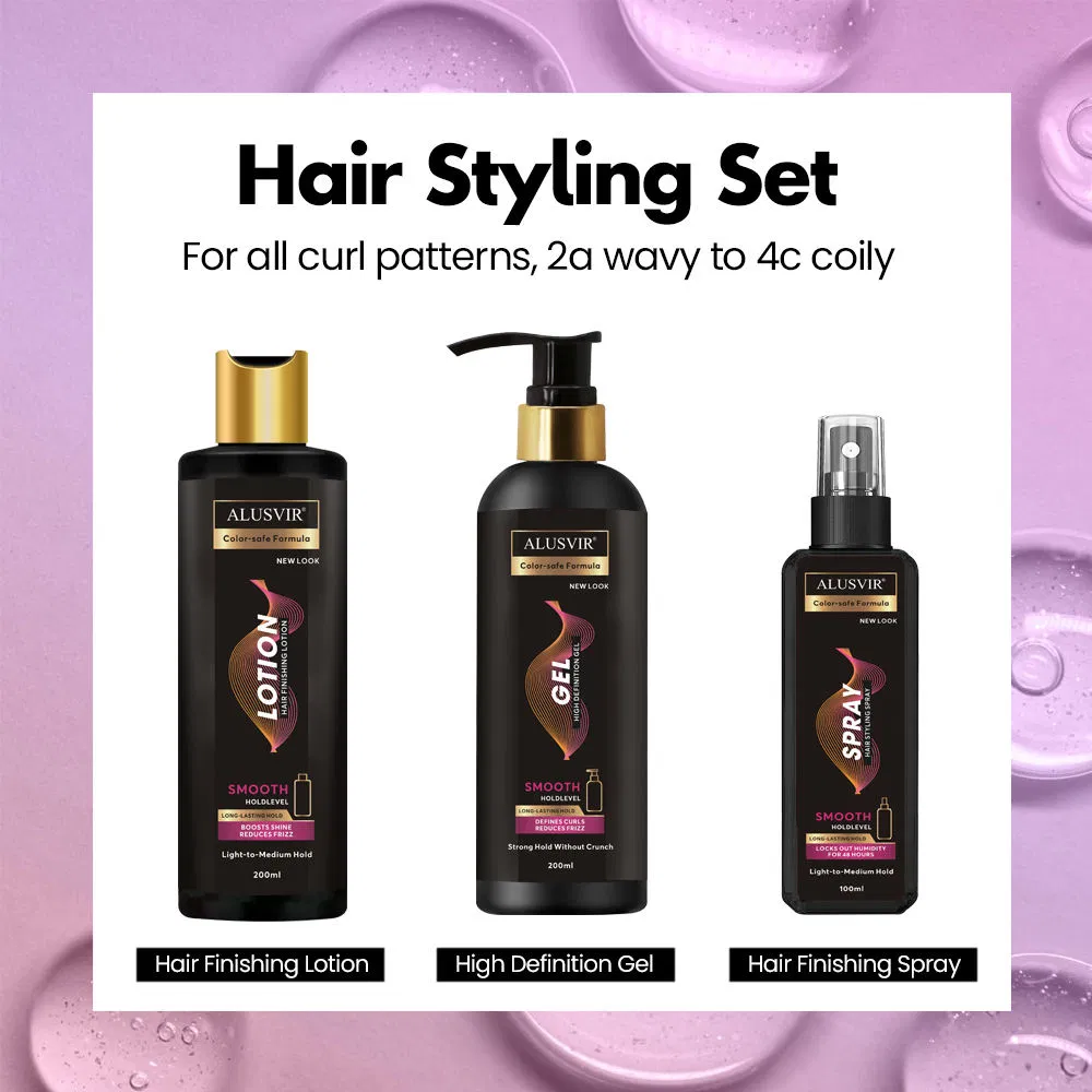 Curling Waving Straighten Styling Lotion Anti-Frizz Long Lasting Hair Shampoo