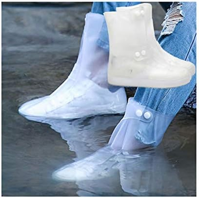 Reusable Rain Shoe Covers Thickened Non-Slip Waterproof Silicone Overshoes for Outdoor Protection