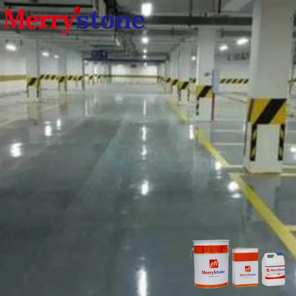 Color-Enhancing Sealant Hardener Floor Paint for Showroom Floors