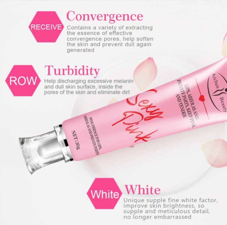 Free Sample Pink Lips &amp; Nipple Vagina Repair Gel Moisturizing Women Sexy Pink Cream