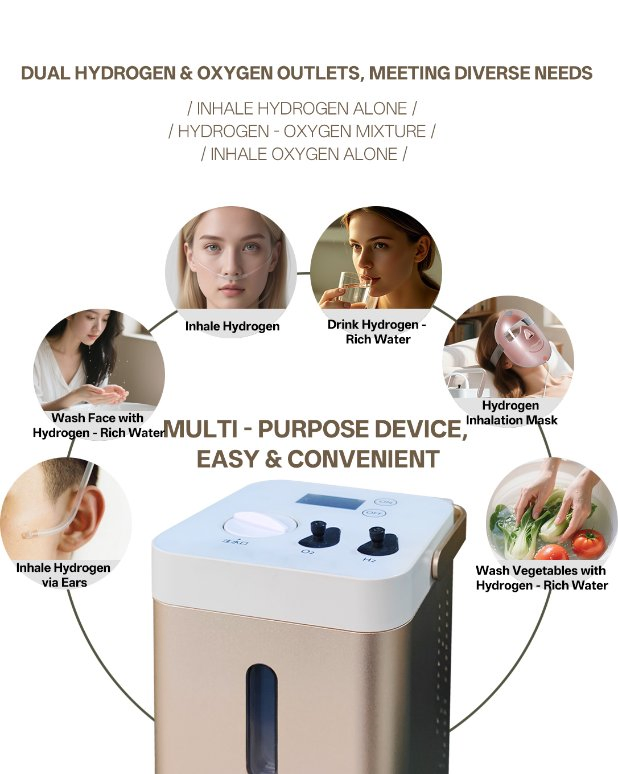 Портативный ингалятор водорода Cahmtf 450 мл