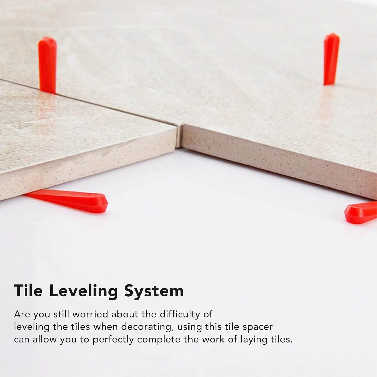Factory Direct Tile Spacers Plastic Small Wedge for Tile Support