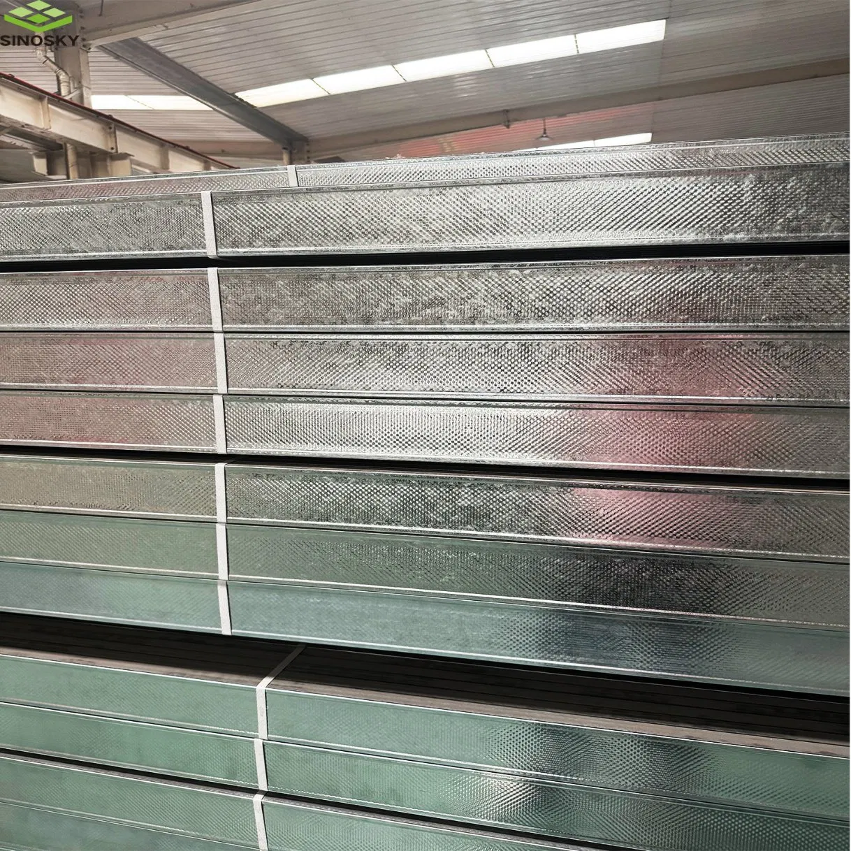 Factory Price Customized Light Steel Keel Waterproof Steel Structure Frame Metal Profiles for Gypsum Boards/Fiber Cement Board