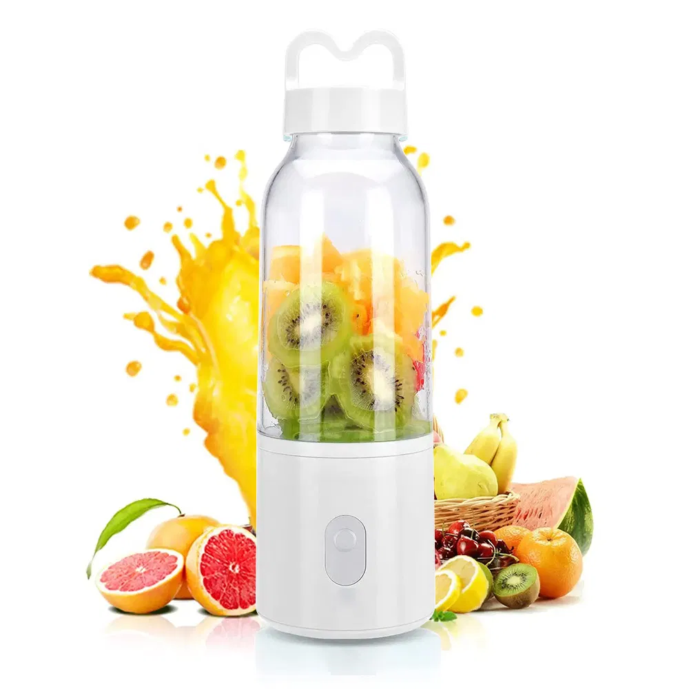500ml Electric Fruit Portable Mixer Smoothie Blender Bottle 4000mAh Battery Power Rechargeable Juicer Mug