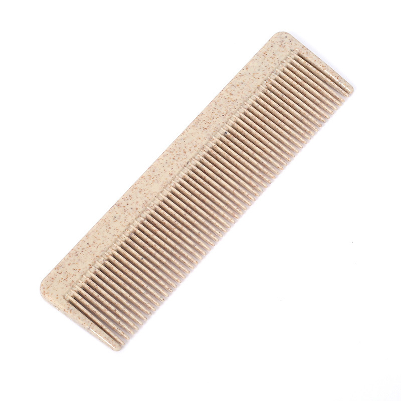 Biodegradable Wheat Straw Plastic Corn Starch Hotel Comb