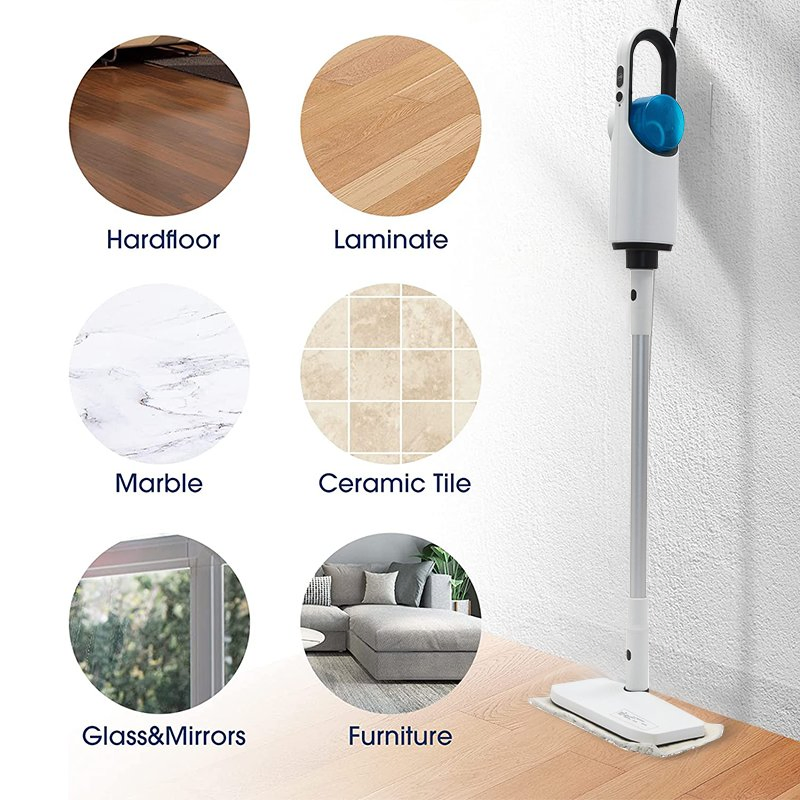 1500W High Power Steamer Mop Handheld High Temperature Steam for Sofa Floor and Kitchen Cleaning Household Steam Mop for Home