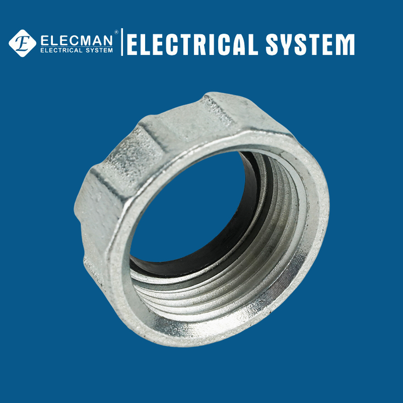 UL Listed Corrosion-Resistant Malleable Iron Insulated Grounding IMC Rigid Conduit Bushing