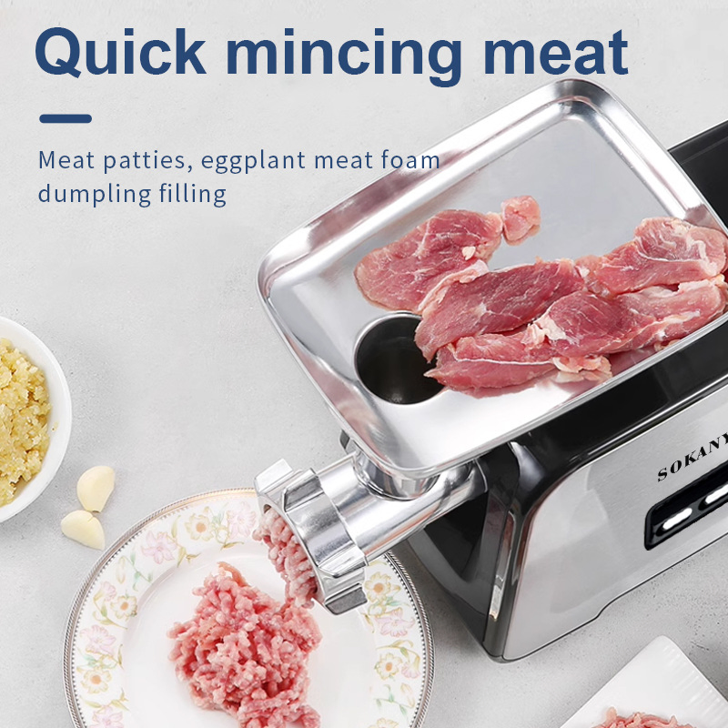 3 in 1 Multifunctional Electric Meat Grinder Sausage Maker Meat Grinder and Sausage Stuffer Ham Sausage Stuffer Meat Grinder and Sausage Maker