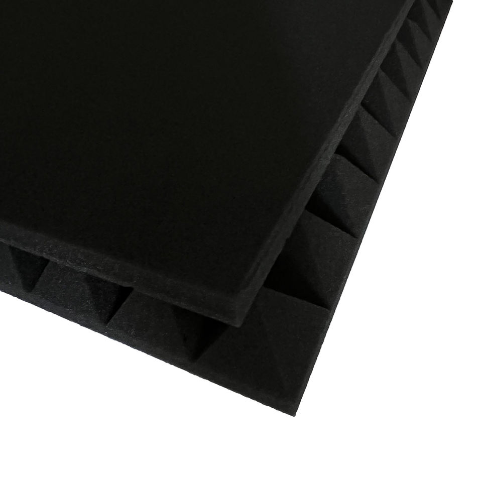 Factory Custom Self Adhesive Pyramid Sound Acoustic Foam Panels Absorber Soundproof Foam Studio Wall Foam