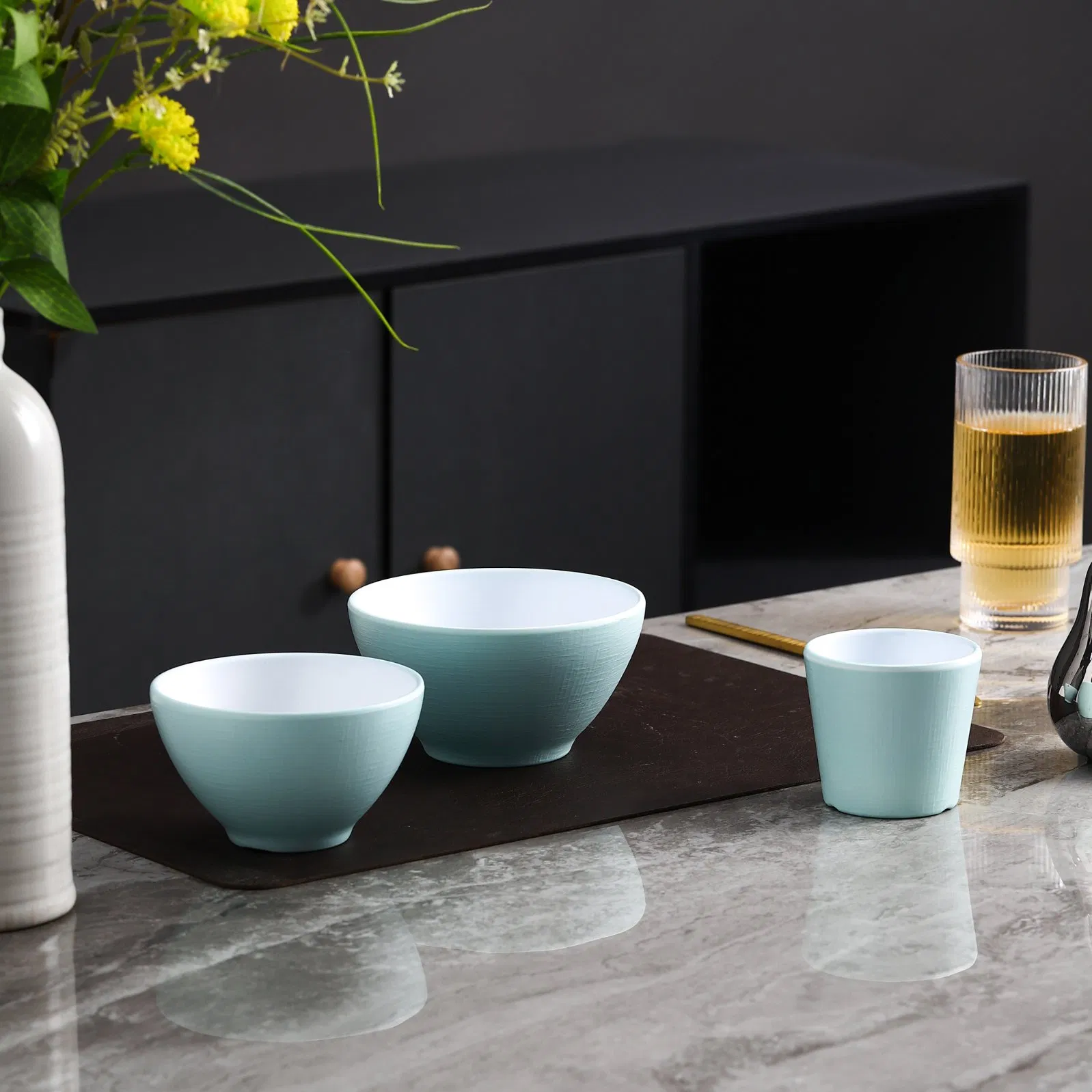 Hot Sale Customized Melamine Salad Bowl Salad Melamine Mixing Bowl Food Grade Melamine Bowl Set Fruits Bowl