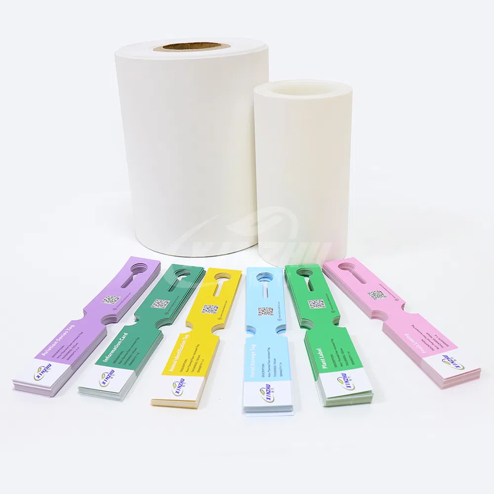Thermal Transfer Printable Plant Tag Material Customizable Roll Sizes for Printing Factories