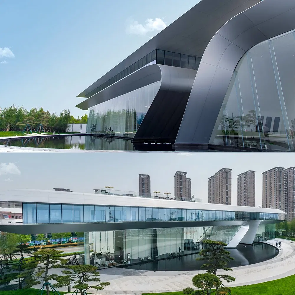 Wholesale Manufacturing New Design Modular Portable Prefabricated Light Steel Frame Structure Construction Building Material Hangar House with Sandwich Panel