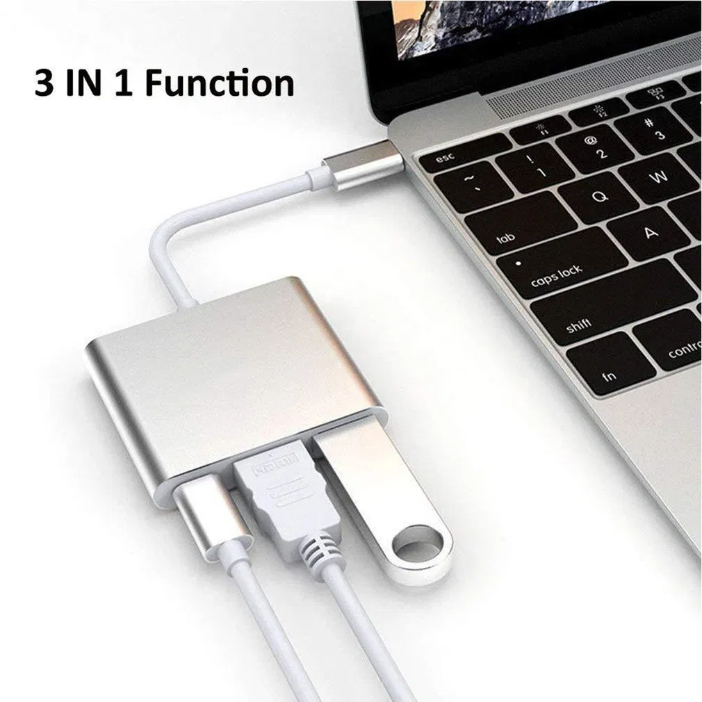 USB C HDMI Type C to HDMI 3.1 Pd Charging Converter Adapter