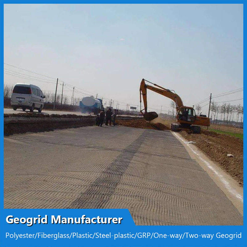 Customzied 30-30kn/40-40kn/50-50kn/60-60kn Polyester Pet Biaxial/Uniaxial Geogrid Manufacturer