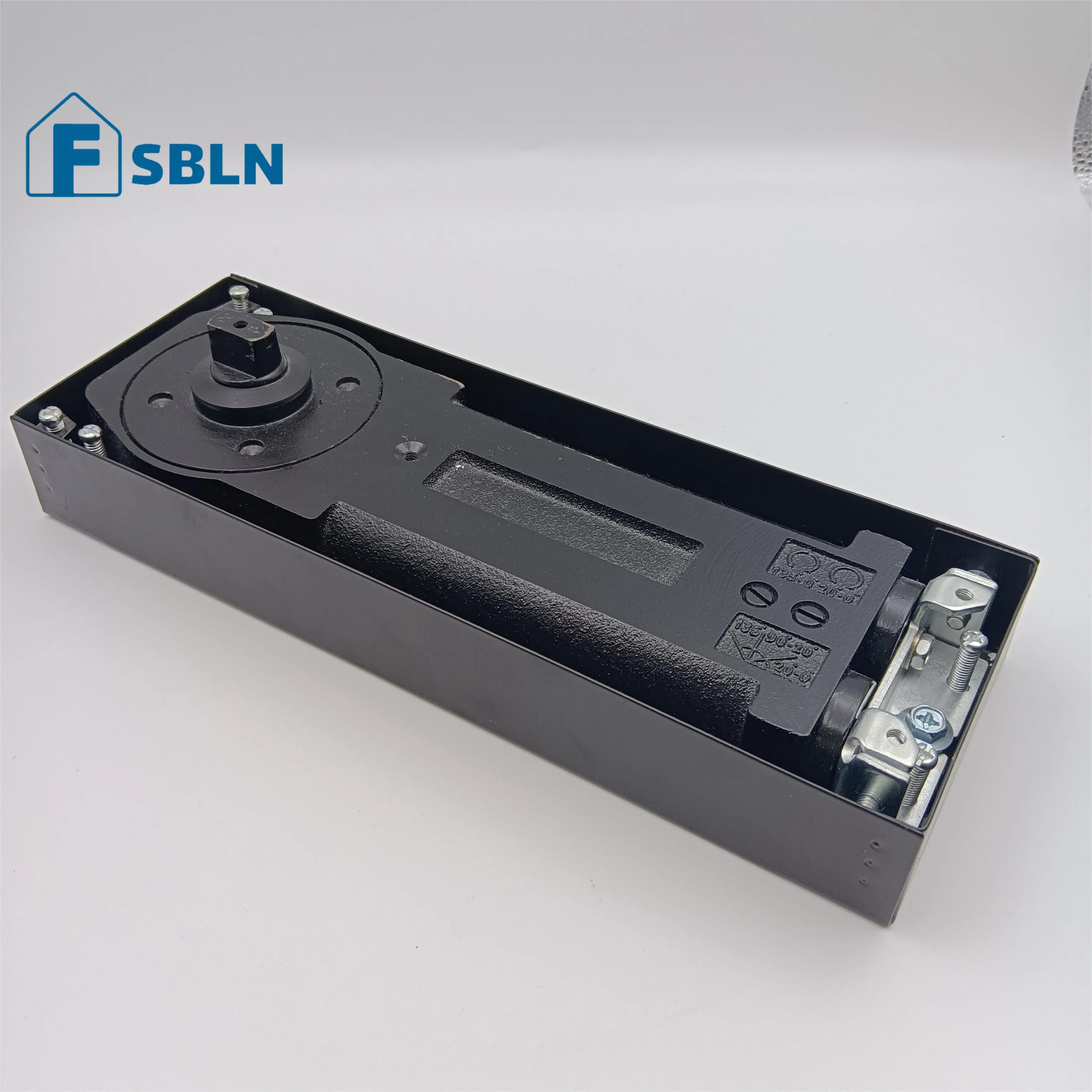 Heavy Duty Floor Spring 300kg Glass Door Closer Double Cylinder Floor Hinge