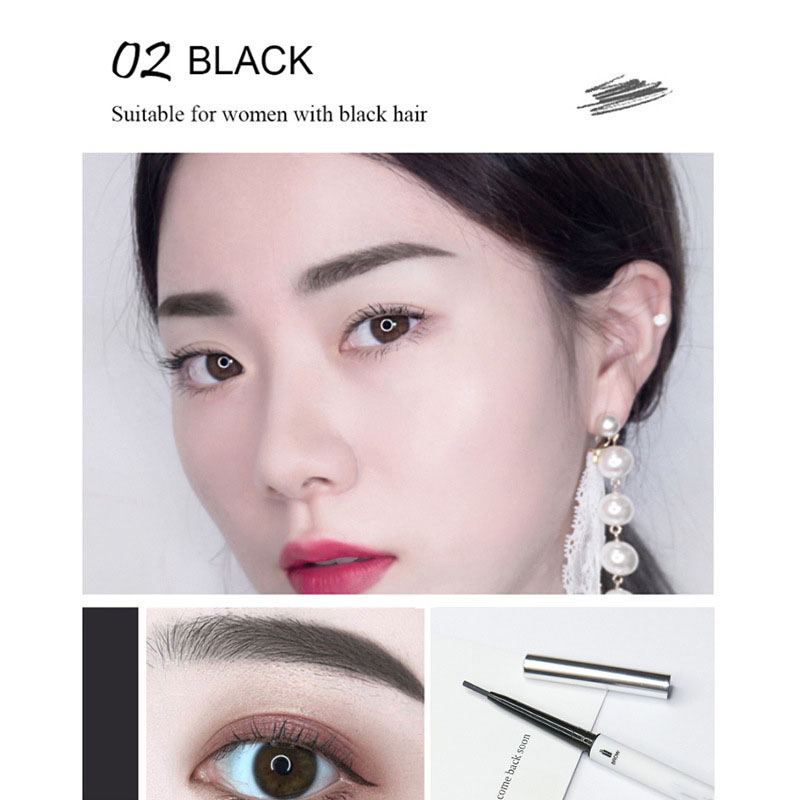 Wholesale Double-Ended Ultra-Fine Eyebrow Pencil Set Waterproof Hard Core Waterproof & Smudge-Proof