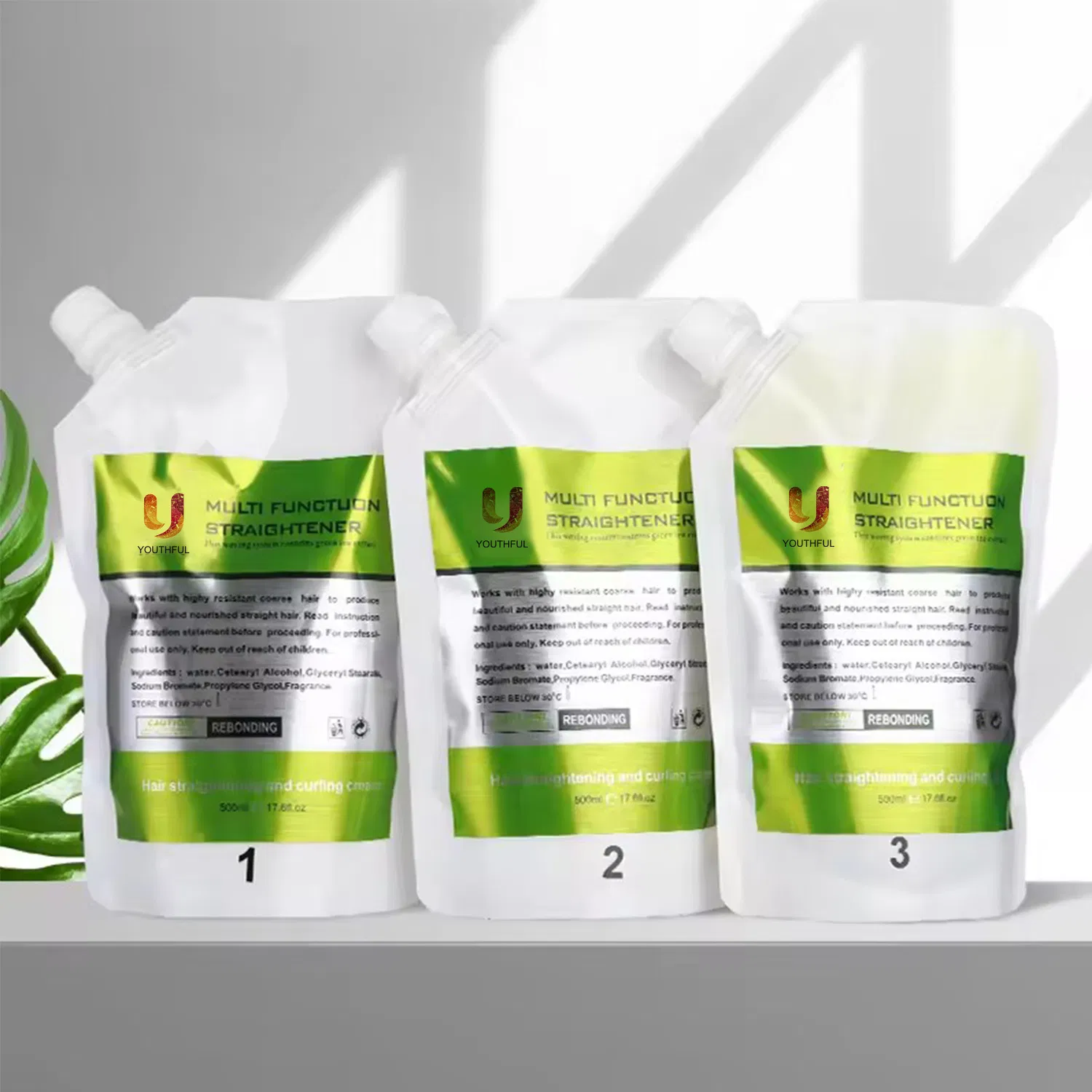 Salon Hot Sell Keratin Hair Treatment Rebonding Straightening Cream
