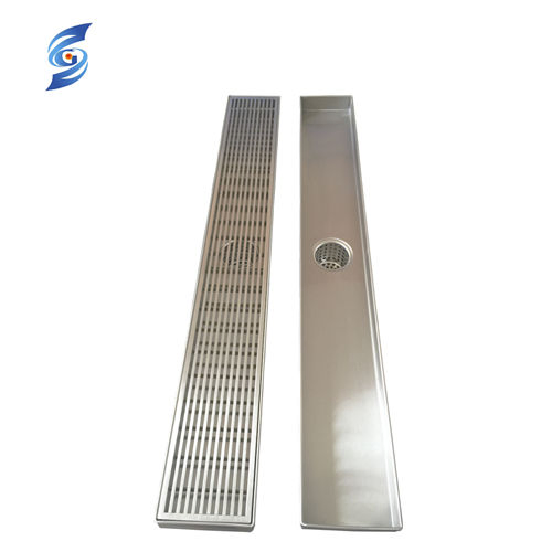 Stainless Steel Wedge Wire Linear Drain for Bathroom