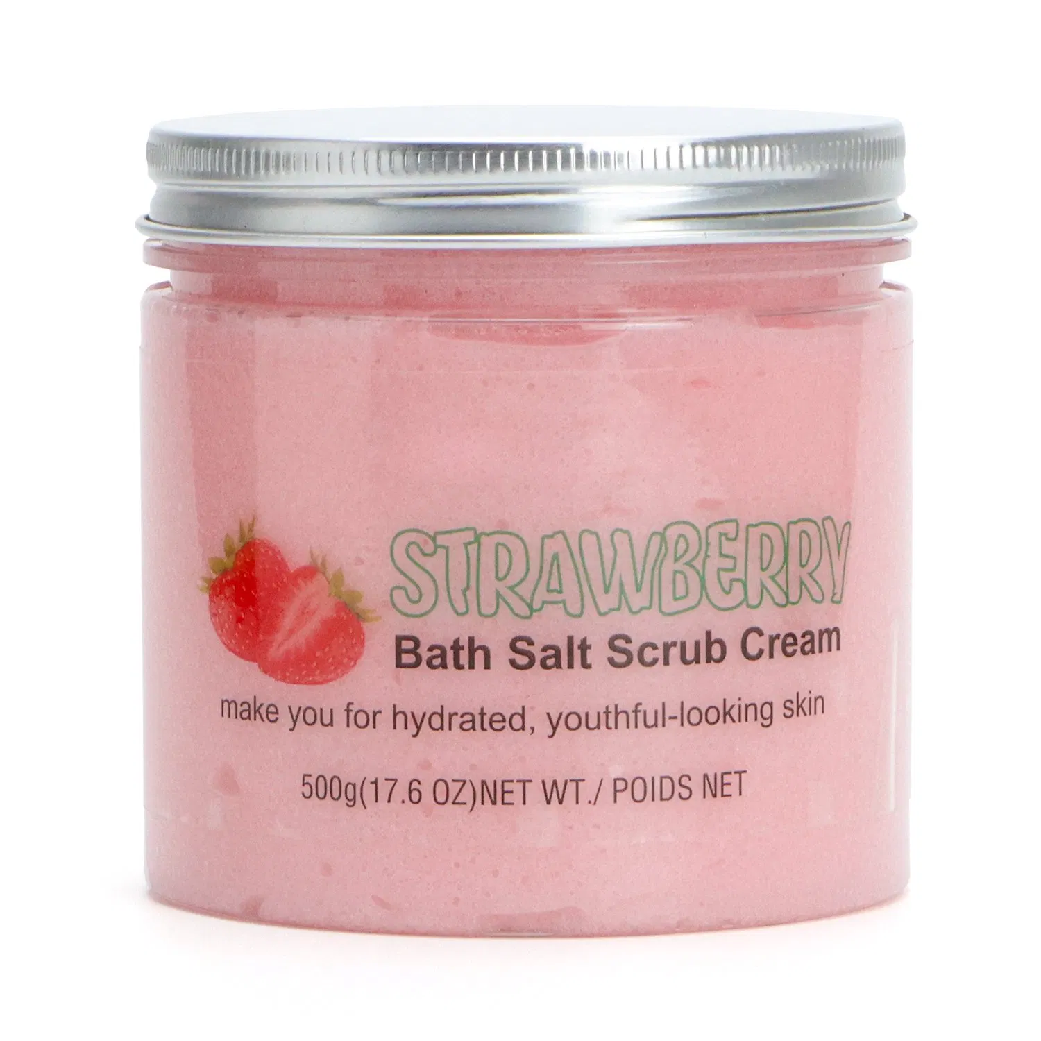 Nourishing Body Scrub Jars with Spoon for Radiant Skin