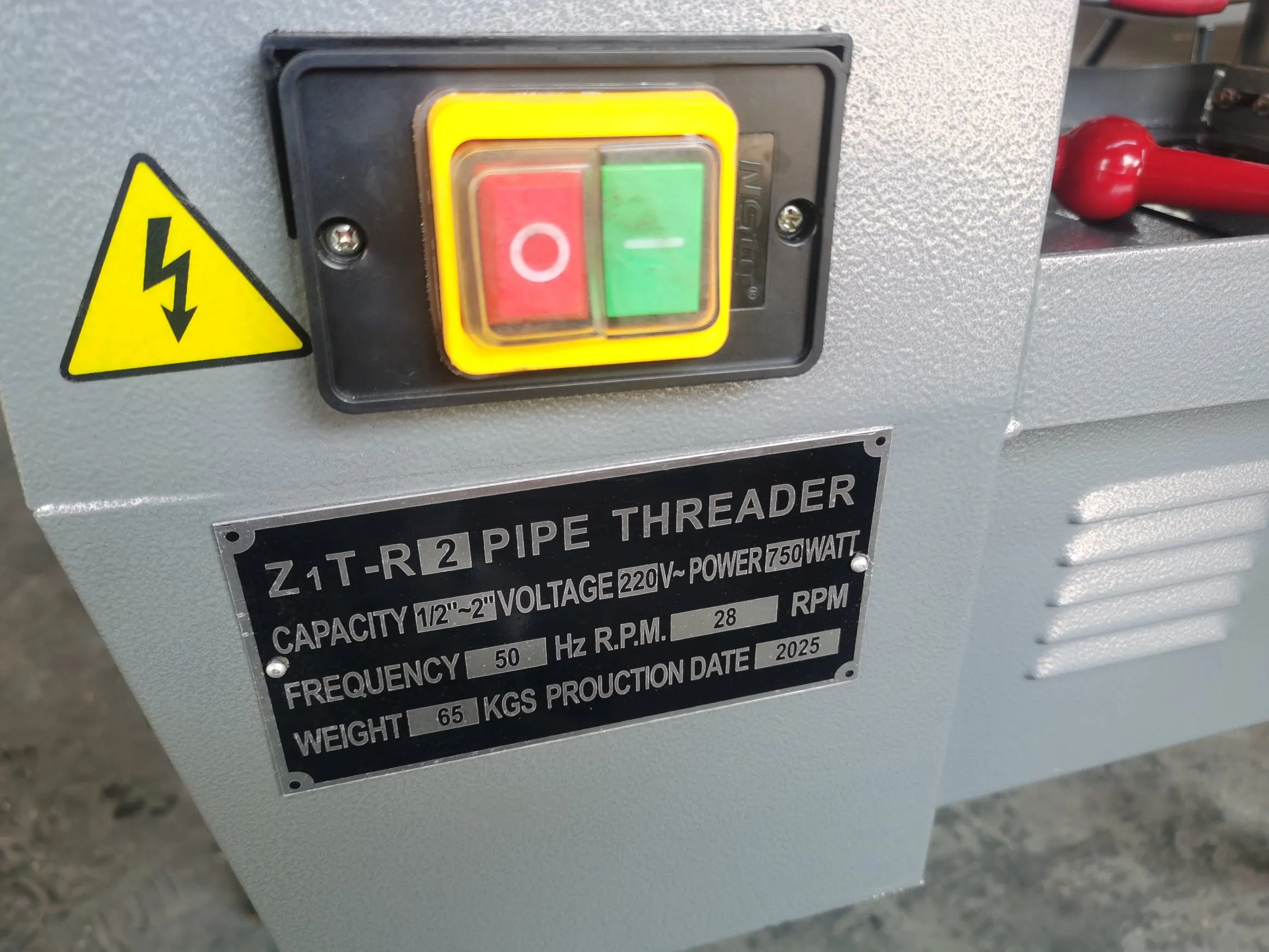 1/2"-2′ ′ Electric Pipe Threading Machine Zit-R2