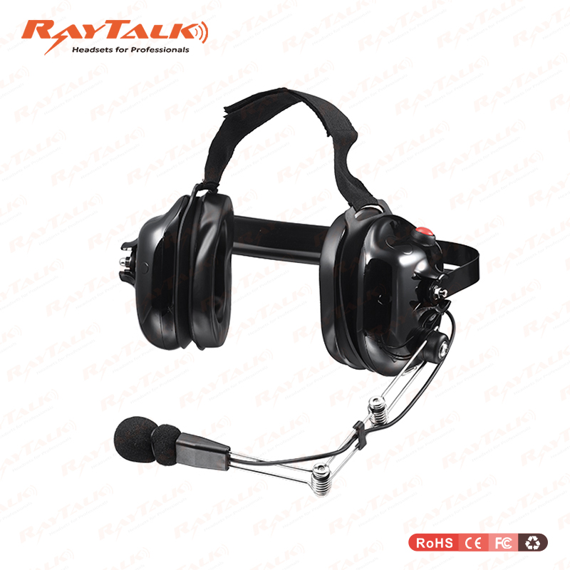 Гарнитура для рации Kenwood с шумоподавлением и двумя PTT