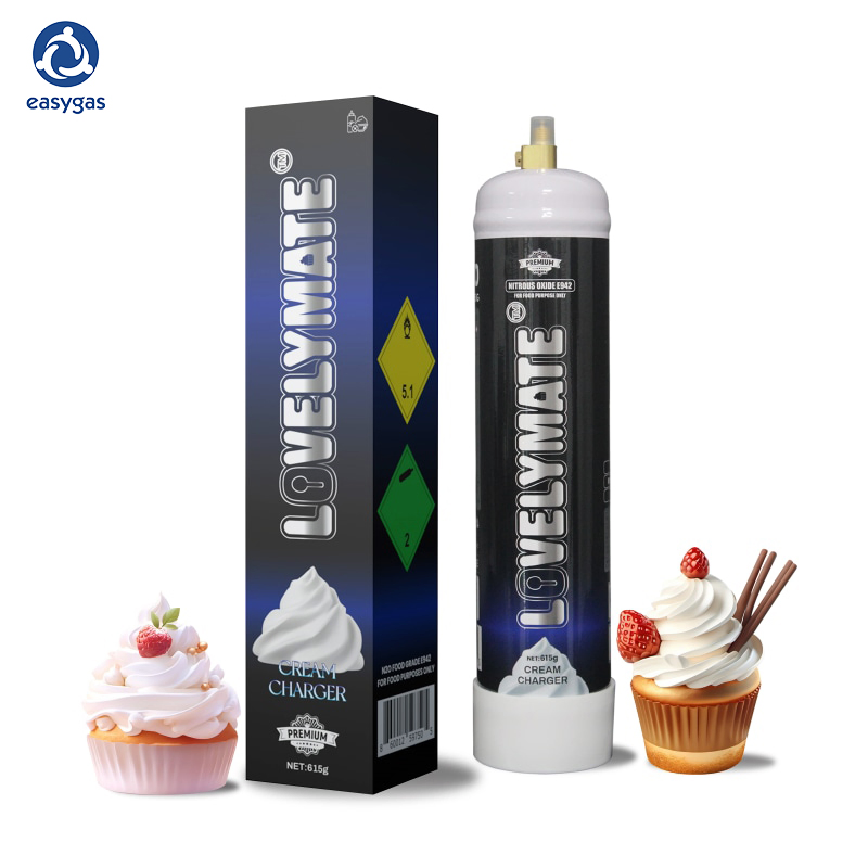 Wholesale N2o Gas Nitrous Oxide Food Grade 615g 2100g 3.3L Whipped Cream Charger Nitrous Oxide Gas Cylinders Fast Gas N2o Cream Chargers