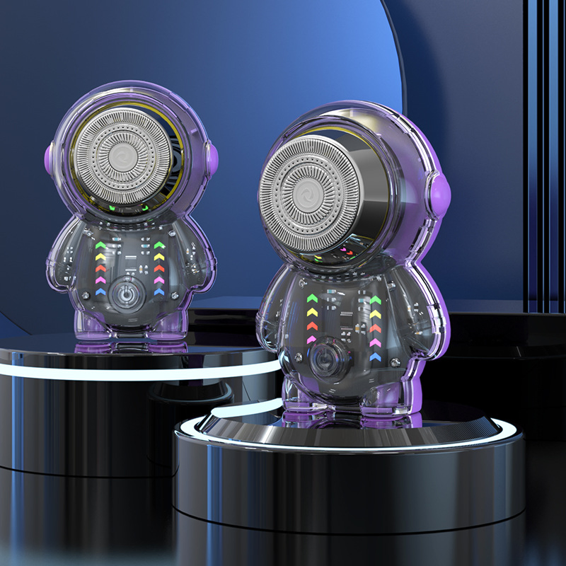 Zq001 Cross-Border New Astronaut Electric Shaver Mini Portable Rechargeable Sghaver