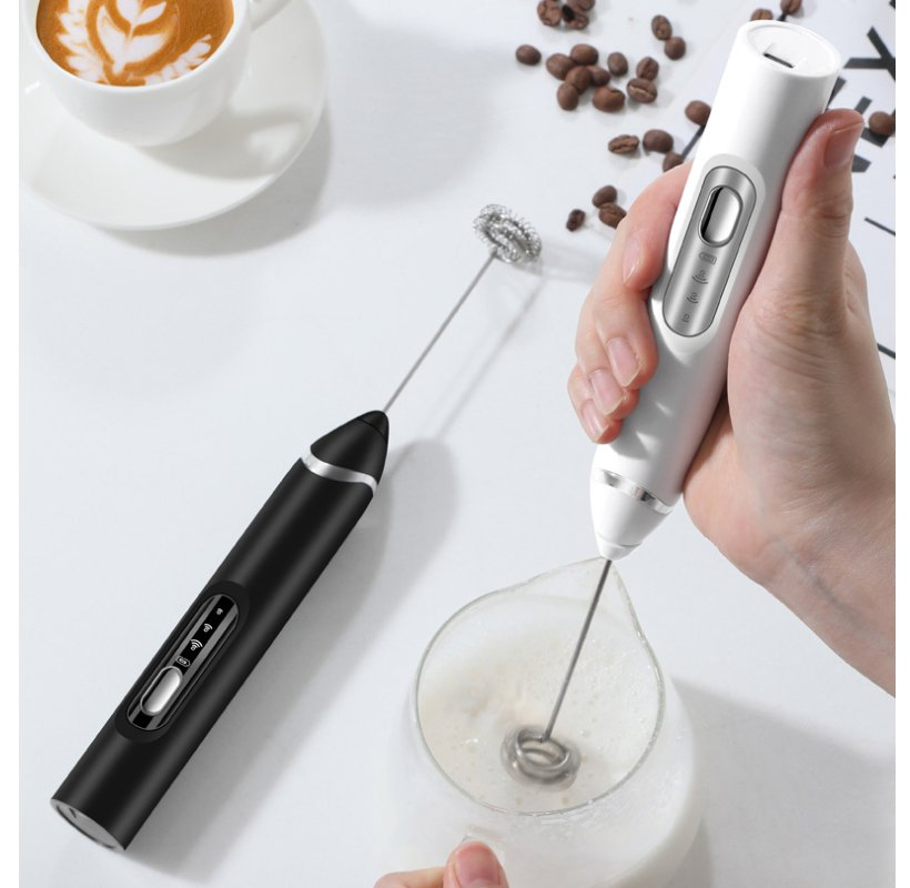 Premium Electric Milk Frother for Creamy Coffee and Lattes