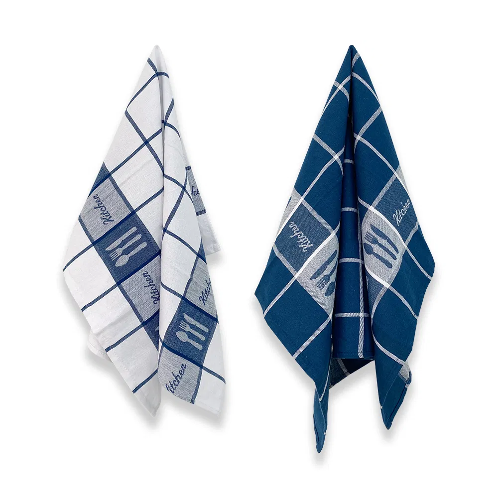 Custom Highly Absorbent Cotton Scratch-Free Kitchen Hand Towels