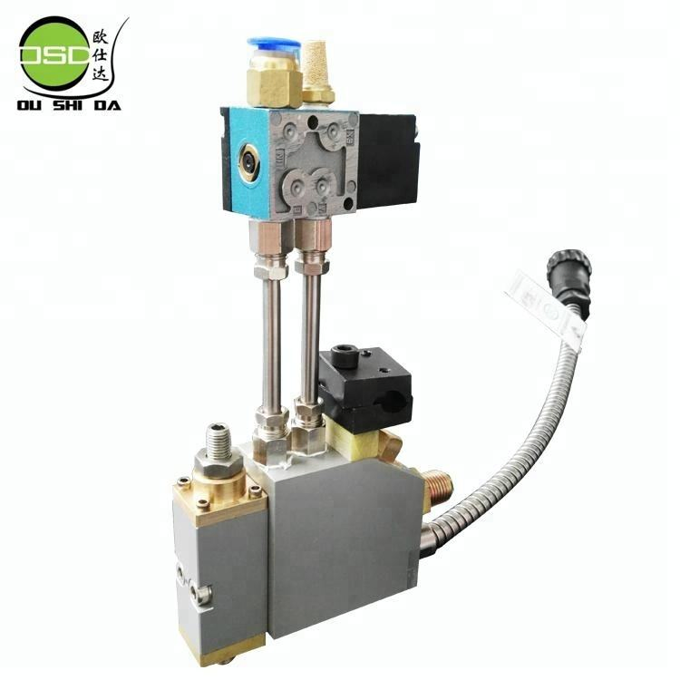 Customized Adhesive Strip Gun Hot Melt Glue Machine Dispensing Module Gun for Box Sealing Carton Packaging