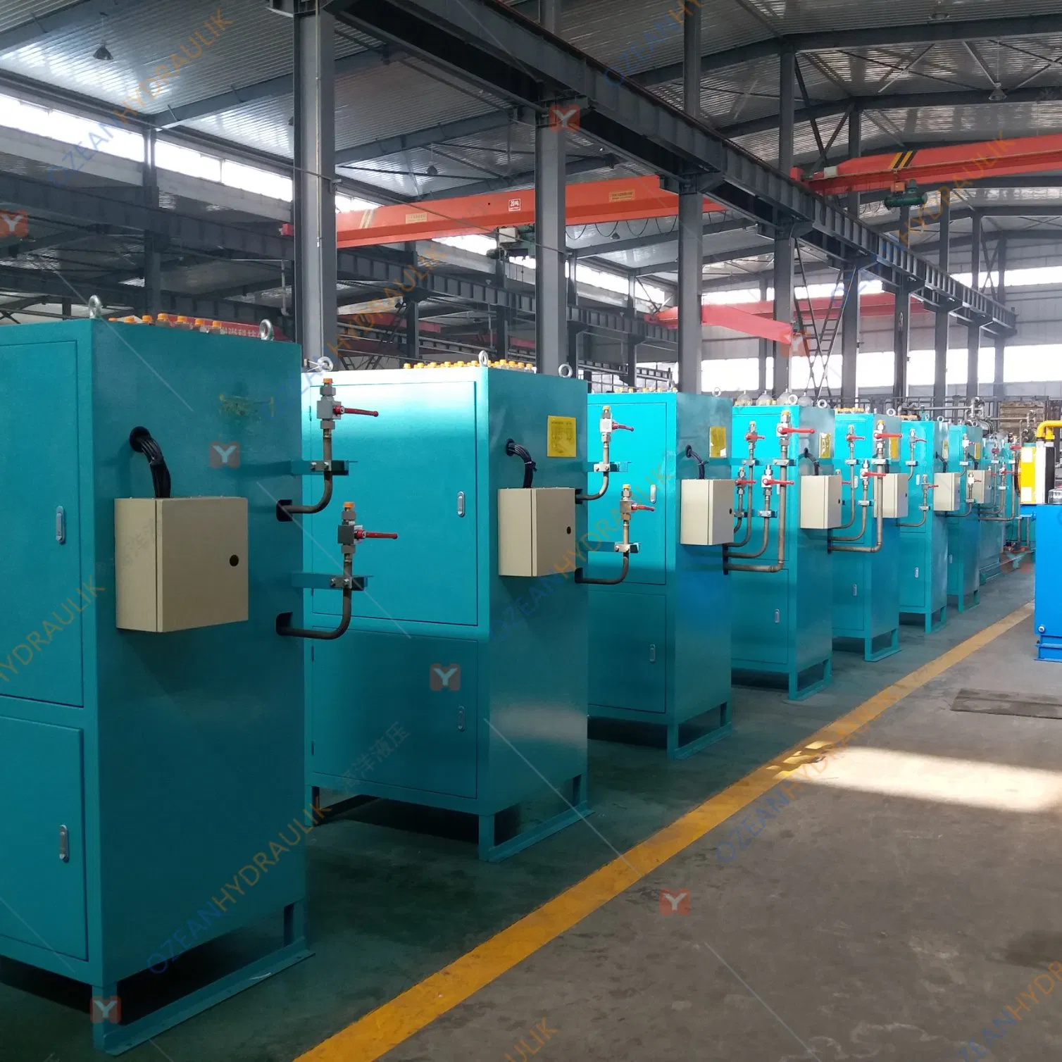 Гидравлическая система с водно-гликолевым приводом, дистанционное управление