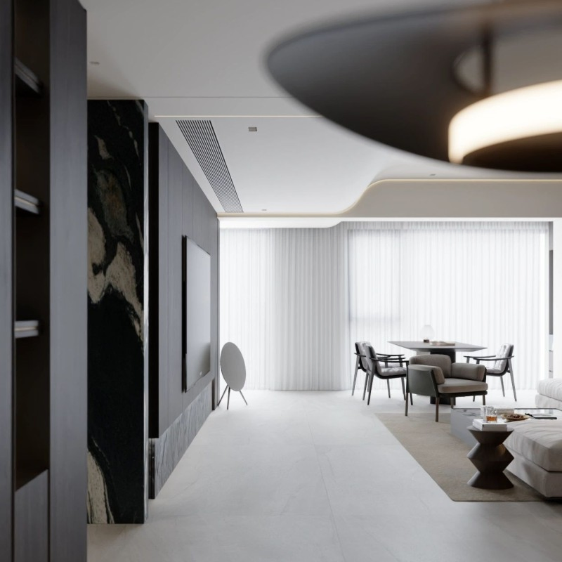 Stylish Customized Modern Clip-Hung Cabinet for Contemporary Spaces