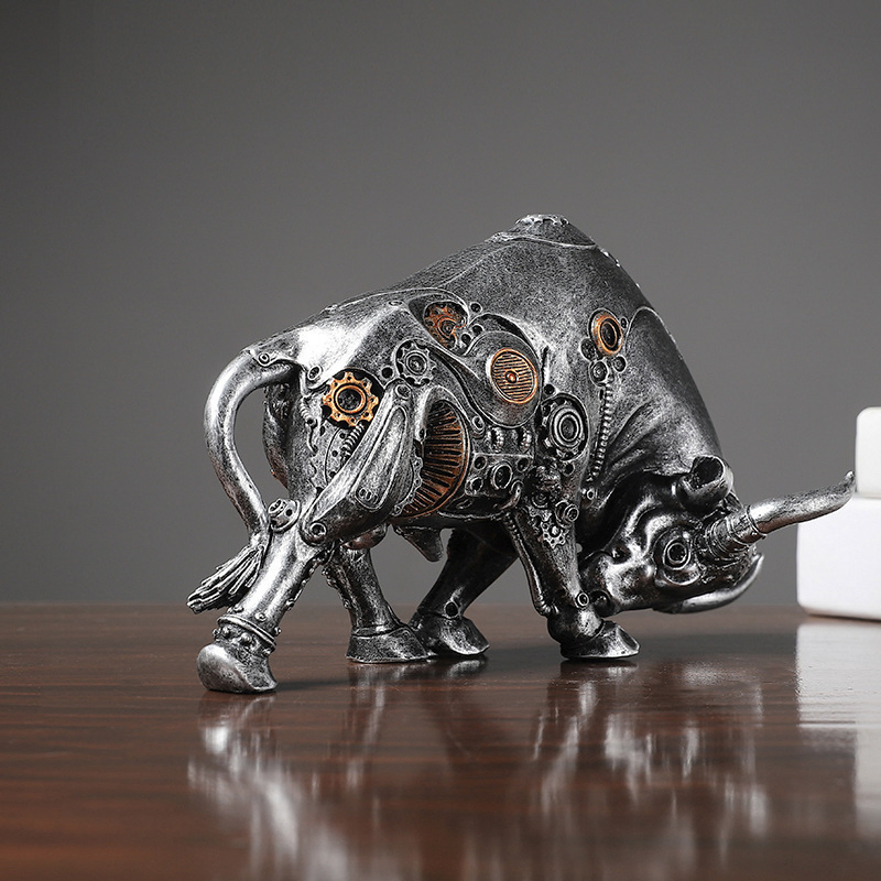 Taurus Figurine Resin Ornament Living Room Decoration Wbb27614