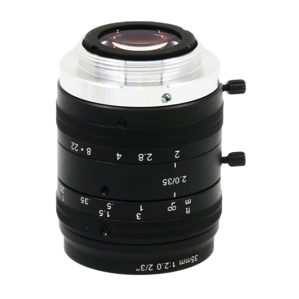 Объектив C-Mount 35mm F2.0 10MP для машинного зрения