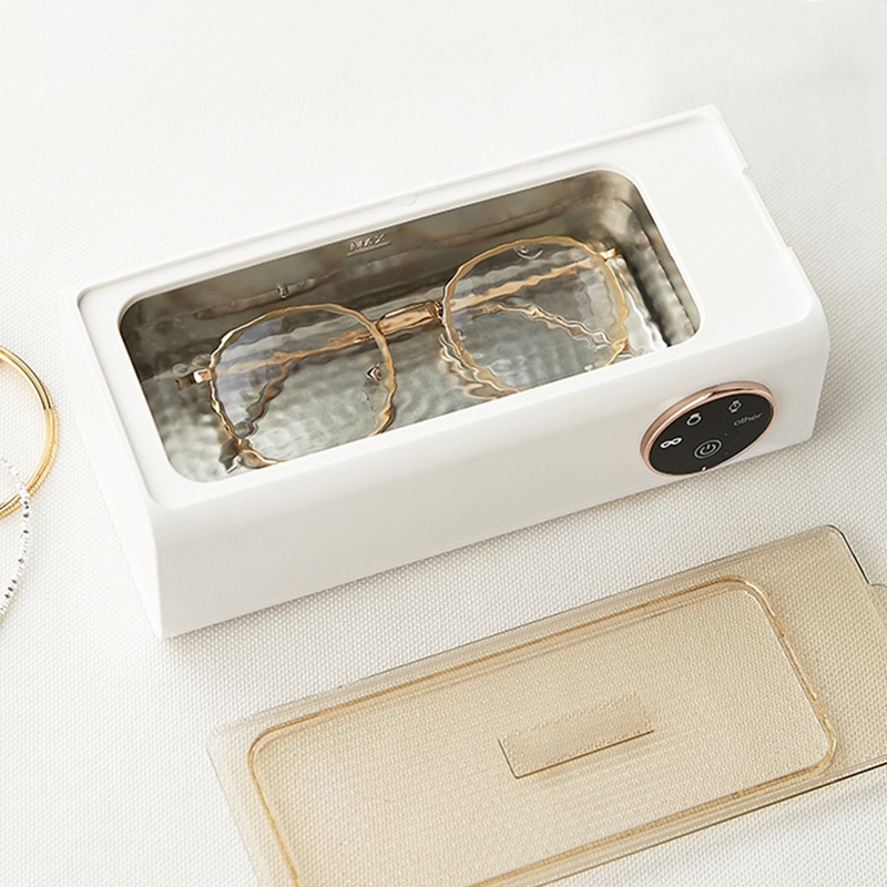 Mini Glasses Ring Ultrasonic Cleaner Machine Portable Ultrasonic Cleaner