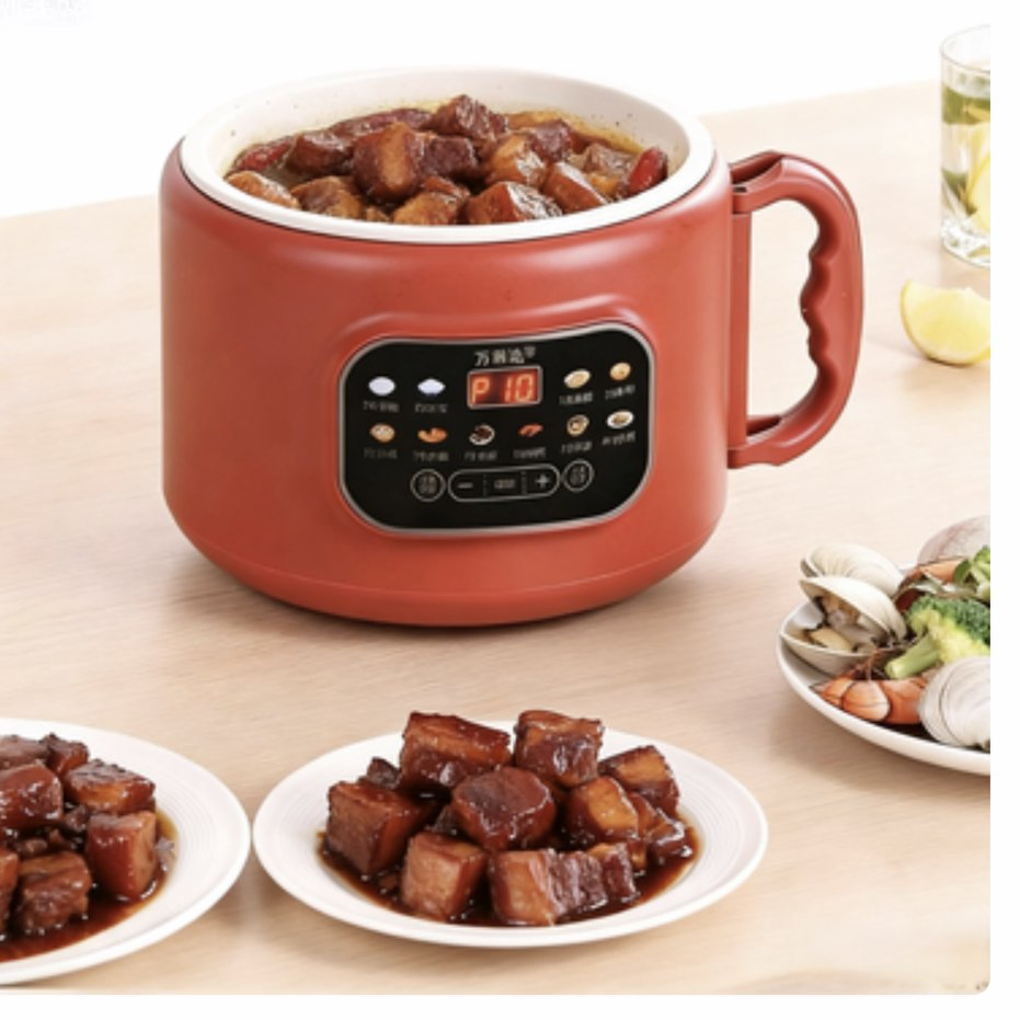 3L Low Sugar Ceramic Inner Pot Rice Cooker 4-5 People Reservation