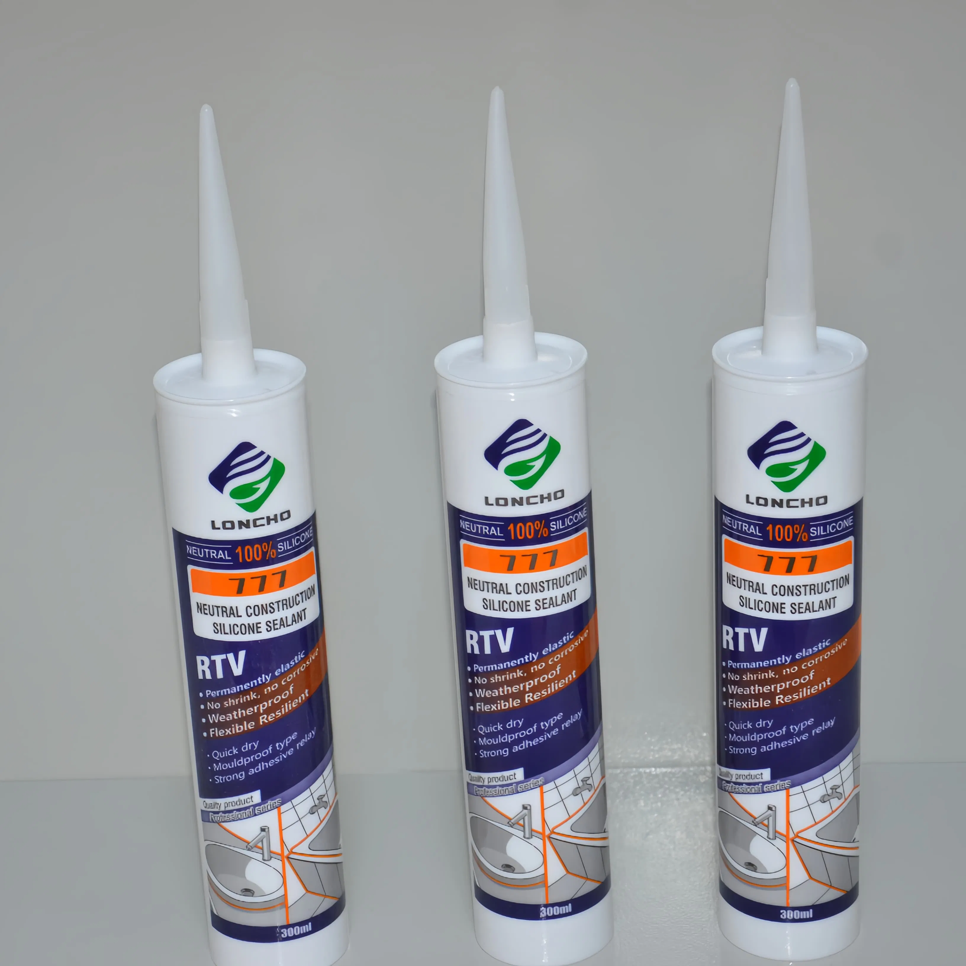 Heat-Resistant Standard RTV Neutral Adhesive for Diverse Applications