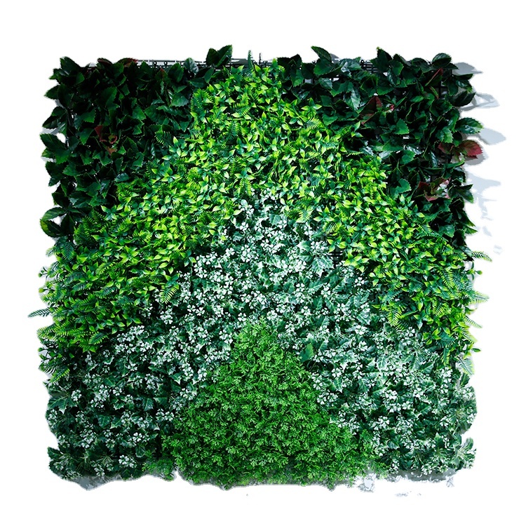 Стена зеленая вертикальная искусственная трава 1x1 м
