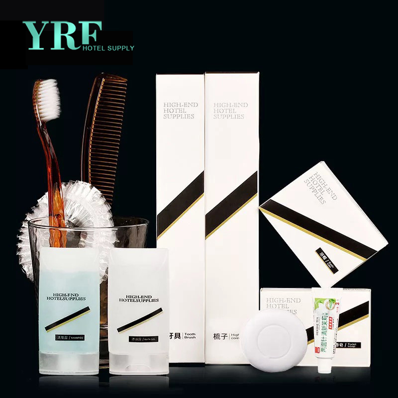 Yrf New Custom Embroidery Disposable 5 Star Hotel Slippers