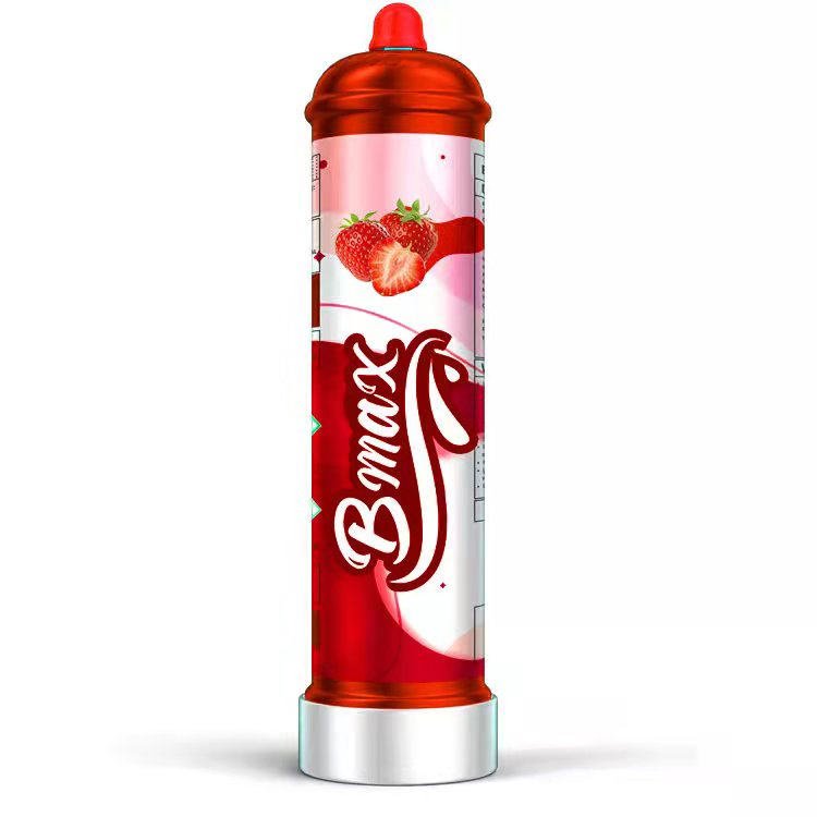 E942 Food Grade Wholesale 580g Nitrous Oxide Gas Cylinders N2o Cartridges Strawberry Flavor Nos N20 Whipped Cream Chargers