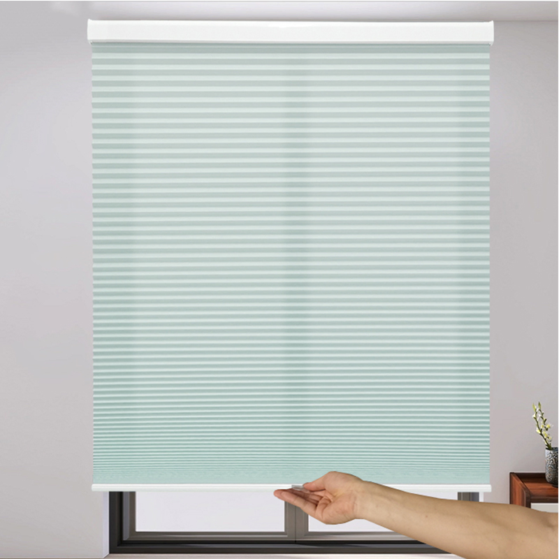 Factory Modern Cordless No Drill Motorized Honeycomb Blinds