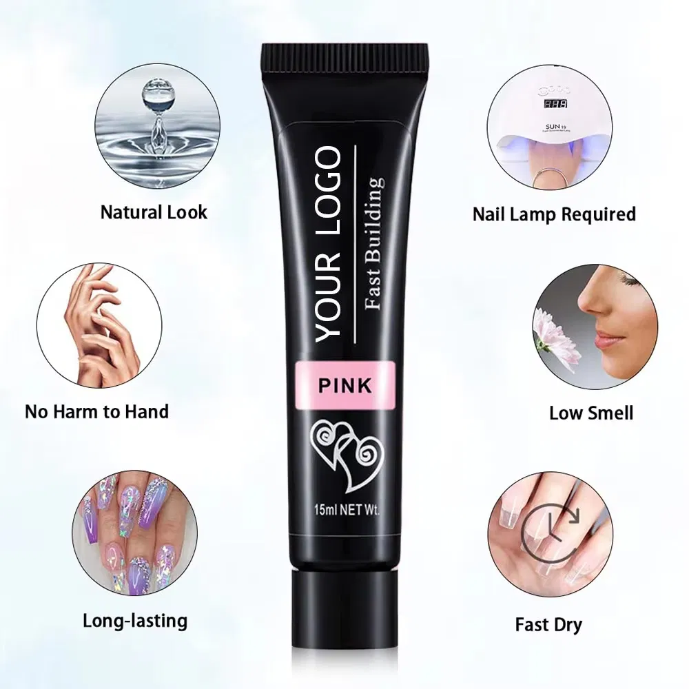 UV Poly Fast Other Nail Art Extension Gel Construction Nails Polish Acrylic Solid Builder Crystal Gels
