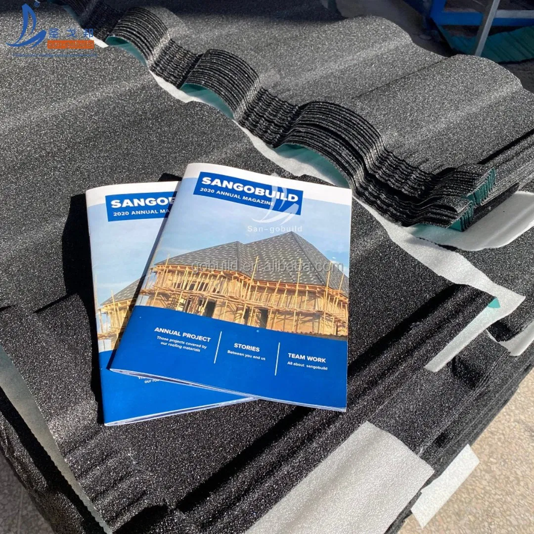 Import Building Lightweight Materials Stone Coated Steel Roman Style Roof Tiles