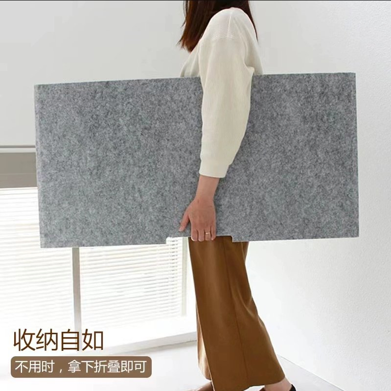 Hot Sale Polyester Acoustic Panels Soundproof Pet Acoustic Privacy Screen Partition Office Desk Dividers