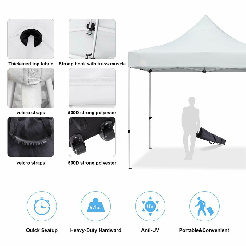 Раскладной тент-зонт Instant Shelter с сумкой на колесах